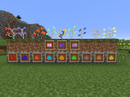 Flowers Dyes and Mystic Books
