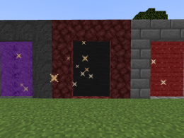 Portals to the 3 new dimensions.