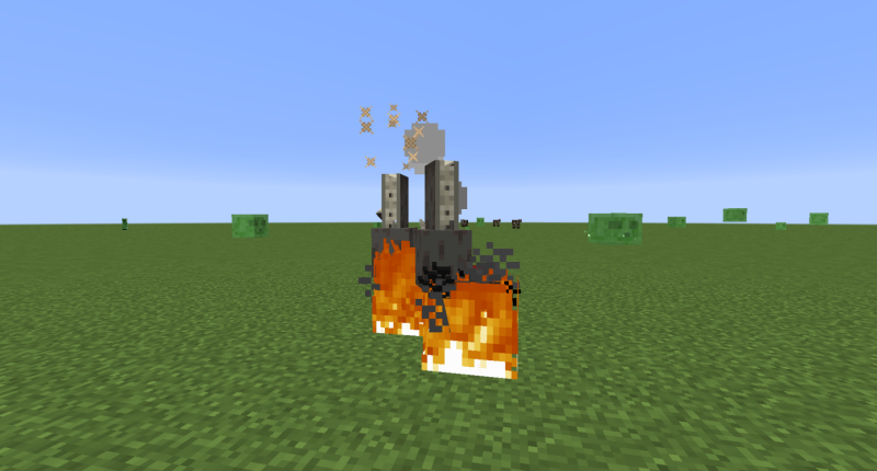 Careful to not get caught in the blast !